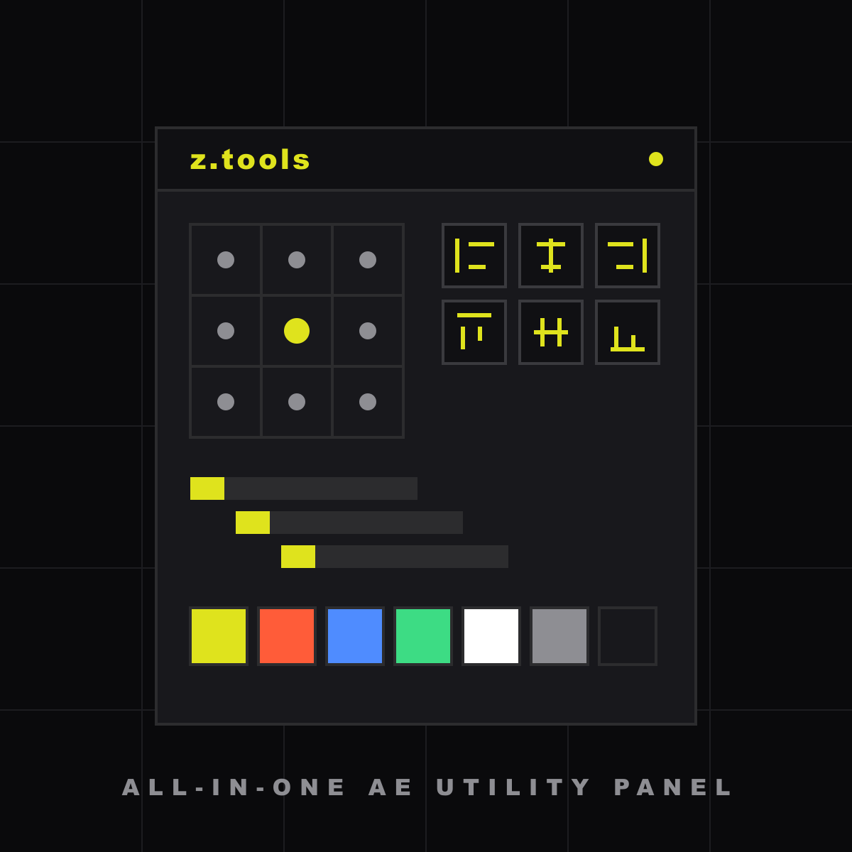 z.tools Utility Panel